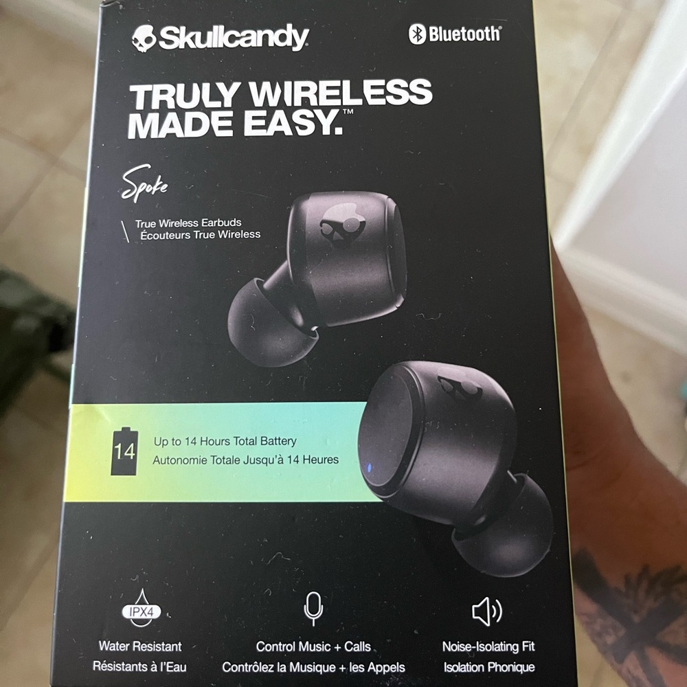 Skullcandy in ear headphones